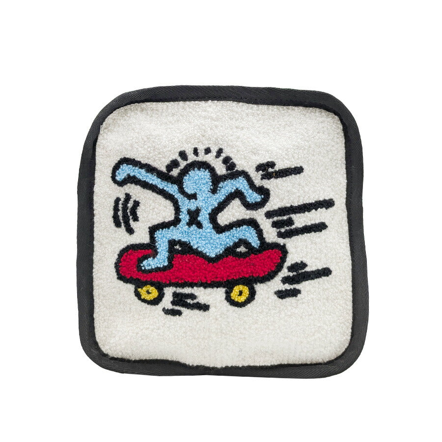 【KeithHaring】 15560 スクエアショルダー 鞄 かばん カバン バッグ 斜め掛け キースへリング 普段使い 使いやすい プレゼント 贈り物 ギフト