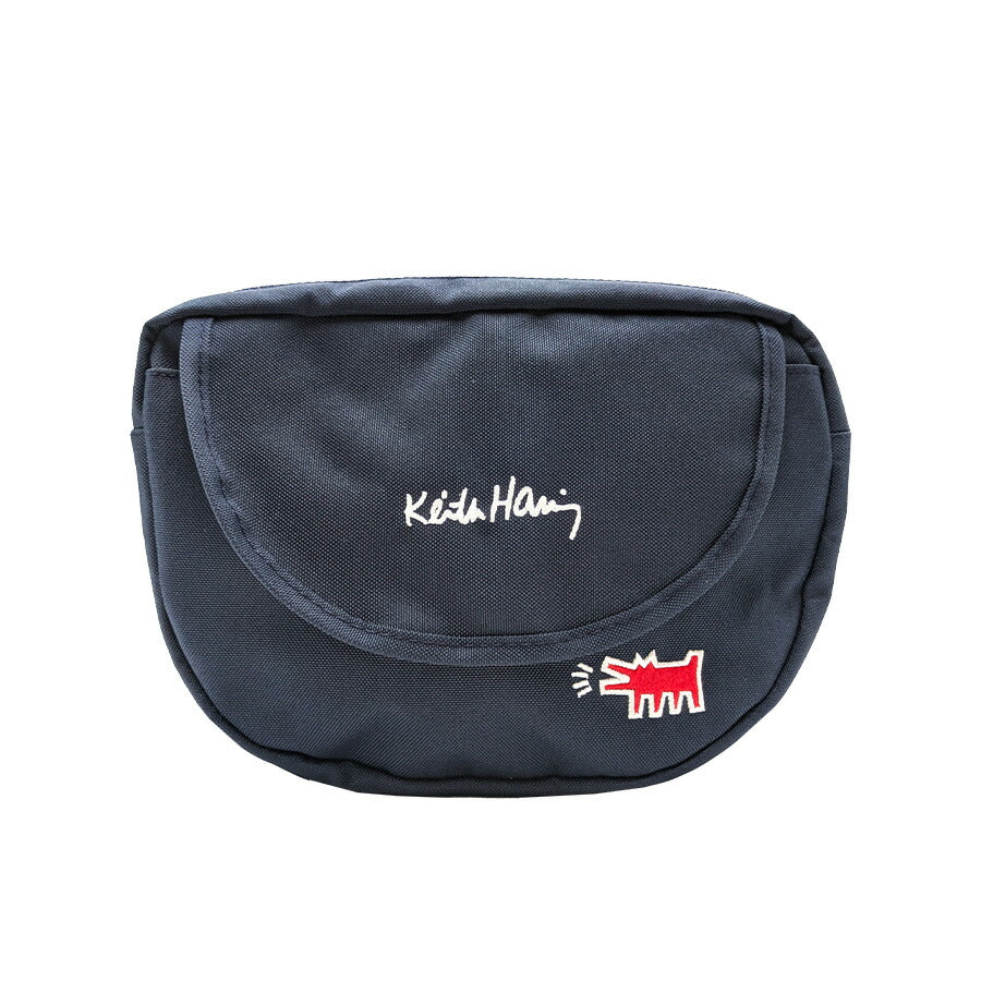 【KeithHaring】 15629 フラップショルダーバッグ 鞄 かばん カバン バッグ 斜め掛け キースへリング 普段使い 使いやすい 便利 プレゼント 贈り物 ギフト