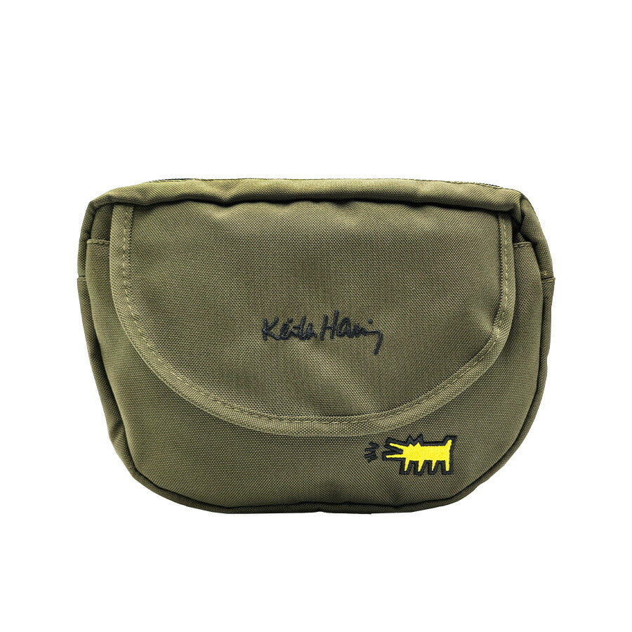 【KeithHaring】 15629 フラップショルダーバッグ 鞄 かばん カバン バッグ 斜め掛け キースへリング 普段使い 使いやすい 便利 プレゼント 贈り物 ギフト