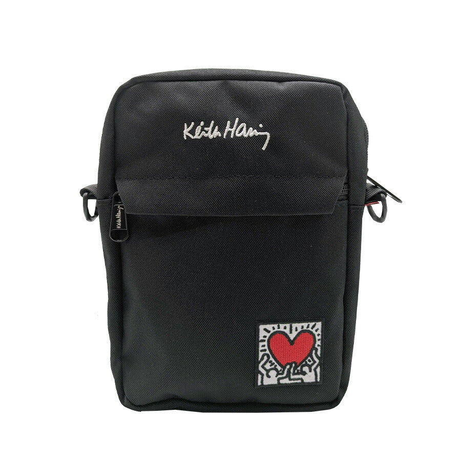 【KeithHaring】 bag001 縦型ショルダーバッグ 鞄 かばん カバン バッグ 斜め掛け キースへリング 普段使い 使いやすい 便利 プレゼント 贈り物 ギフト