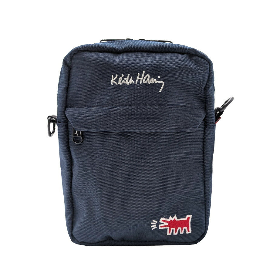 【KeithHaring】 bag001 縦型ショルダーバッグ 鞄 かばん カバン バッグ 斜め掛け キースへリング 普段使い 使いやすい 便利 プレゼント 贈り物 ギフト