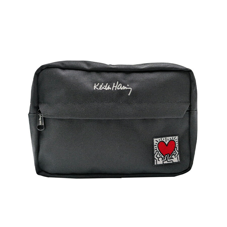 【KeithHaring】 bag002 横型ショルダーバッグ 鞄 かばん カバン バッグ 斜め掛け キースへリング 普段使い 使いやすい 便利 プレゼント 贈り物 ギフト