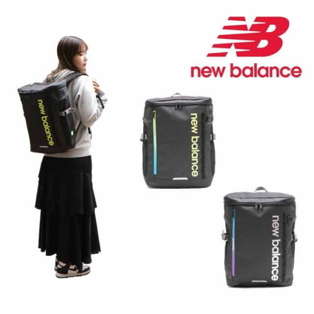 NewBalance ニューバランス バックパック リュックサック デイパッグ LAB35718 30L ボックス型 撥水 抗菌 メンズ レディース グラデーション Y2K ビジネス 通勤 通学 学生 おしゃれ 人気 正規品 送料無料