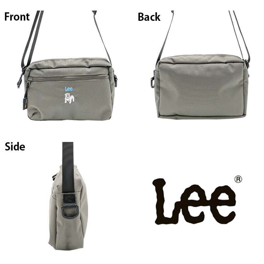 【Lee】320-01234 boss 縦型ショルダー 斜め掛け レディース かばん カバン 鞄 バッグ シンプル リー グレー キャメル カーキ 使いやすい お出かけ 普段使い お出かけ おしゃれ かわいい 便利
