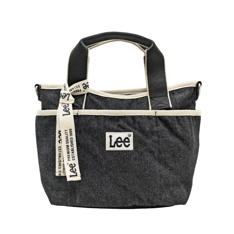 【Lee】320-01311 LIFE 2WAYトートバッグS 斜め掛け レディース かばん カバン 鞄 バッグ シンプル リー ブラック ネイビー ホワイトネイビー 使いやすい お出かけ 普段使い お出かけ おしゃれ かわいい 便利 デニム