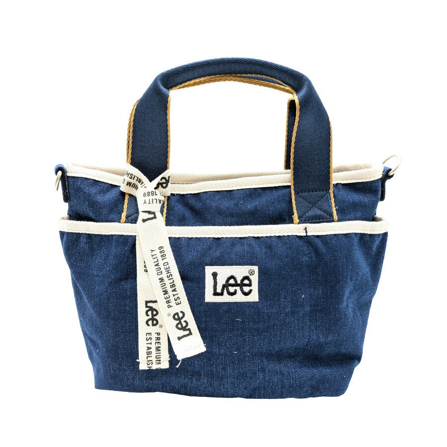 【Lee】320-01311 LIFE 2WAYトートバッグS 斜め掛け レディース かばん カバン 鞄 バッグ シンプル リー ブラック ネイビー ホワイトネイビー 使いやすい お出かけ 普段使い お出かけ おしゃれ かわいい 便利 デニム