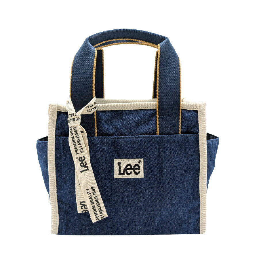 【Lee】320-01312 LIFE トートバッグS 手持ち レディース かばん カバン 鞄 バッグ シンプル リー ブラック ネイビー ホワイトネイビー 使いやすい お出かけ 普段使い お出かけ おしゃれ かわいい 便利 デニム