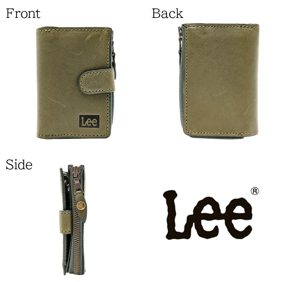 【Lee】320-01790 キーケース メンズ スマートキー対応 鍵 牛革 イタリアンレザー シンプル リー グリーン 使いやすい 普段使い プレゼント ギフト おしゃれ