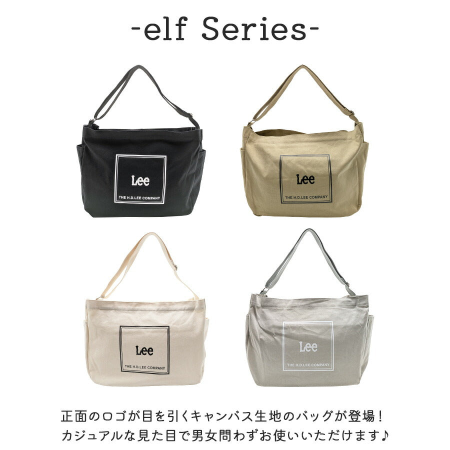 【Lee】 320-1353 ショルダーバッグ かばん バッグ 肩掛け 斜め掛け おしゃれ シンプル 使いやすい 普段使い 便利 ユニセックス リー プレゼント ブラック