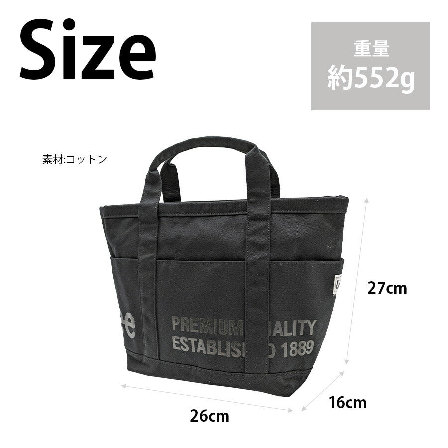 【レターパック配送/時間指定不可】【Lee】 320-1371 手提げバッグM 手持ち かばん バッグ カジュアル シンプル おしゃれ レディース プレゼント ブラック