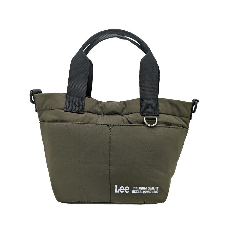 【レターパック配送/時間指定不可】【Lee】320-1411 手提げ 手持ち 斜め掛け かばん 使いやすい 普段使い シンプル レディース ギフト プレゼント ブラック
