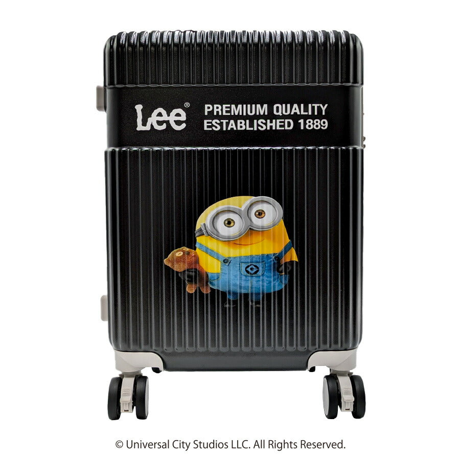【Lee】320-30000 37L 42L キャリーケース Sサイズ ミニオン リー  スーツケース ハードタイプ 1泊 2泊  かわいい おしゃれ ファッション ブランド ピンク スカイ ホワイト