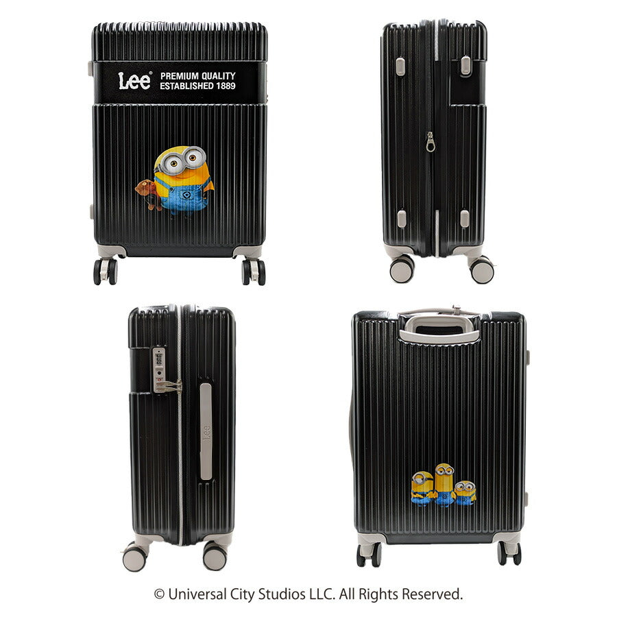 【Lee】320-30001 52L 58L キャリーケース Mサイズ ミニオン リー スーツケース ハードタイプ 3泊 5泊  かわいい おしゃれ ファッション ブランド ピンク スカイ ホワイト