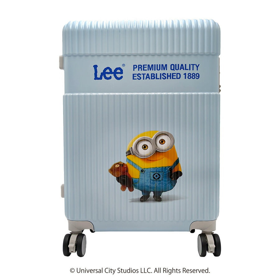 【Lee】320-30001 52L 58L キャリーケース Mサイズ ミニオン リー スーツケース ハードタイプ 3泊 5泊  かわいい おしゃれ ファッション ブランド ピンク スカイ ホワイト