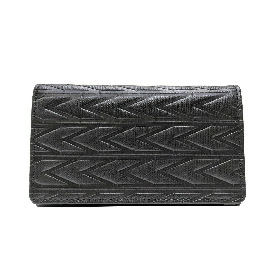 【MICHEL KLEIN】 mk301 エムトレース ５連キーケース 小銭入れ カードポケット 普段使い カジュアル 牛革 本革 ユニセックス プレゼント  贈り物 ブラック