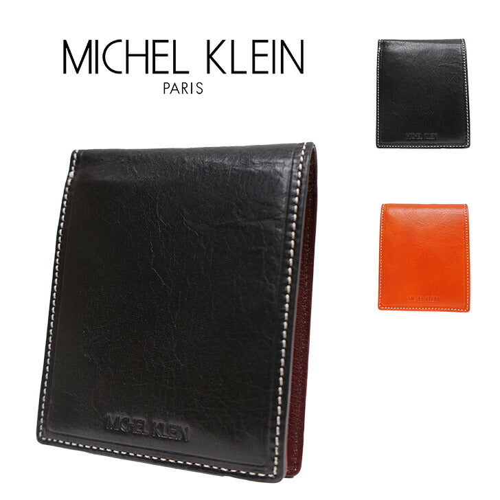 【SNSで話題のレザーケアクリームプレゼント中！】【MICHEL KLEIN】ミシェルクラン イルソーレ 2つ折り 財布 MK023 折り財布 コンパクト ウォレット シリーズ レザー ビジネス 本革 牛革 定番 高級感 おしゃれ プレゼント ギフト 人気 ブランド collonil コロニル