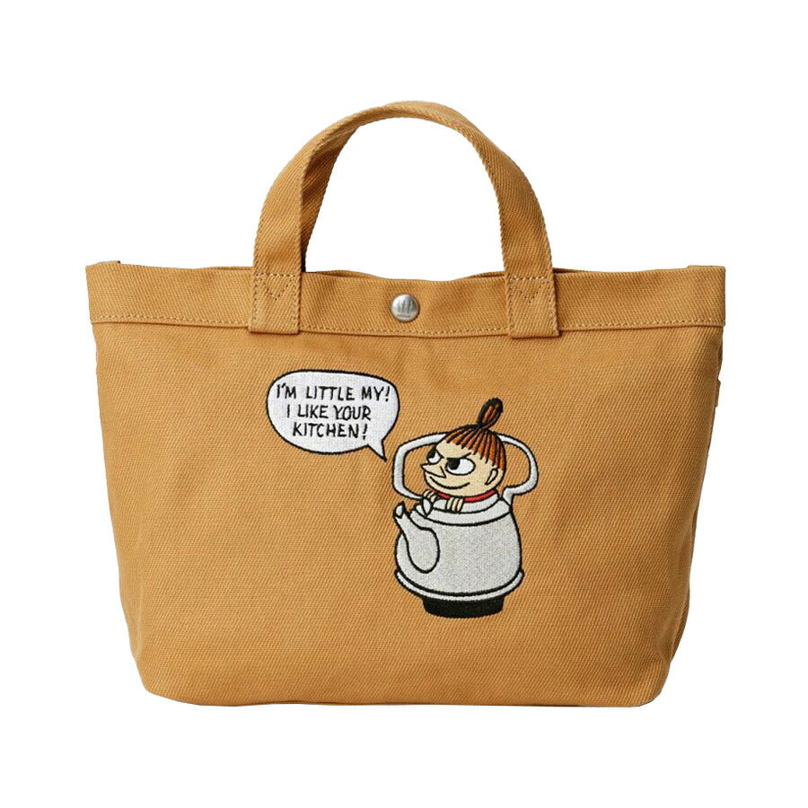 【MOOMIN】 rmck01 ハンドバッグ 手持ち 鞄 バッグ コンパクト コットン ムーミン コンパクト ランチバッグ プレゼント 贈り物 ギフト