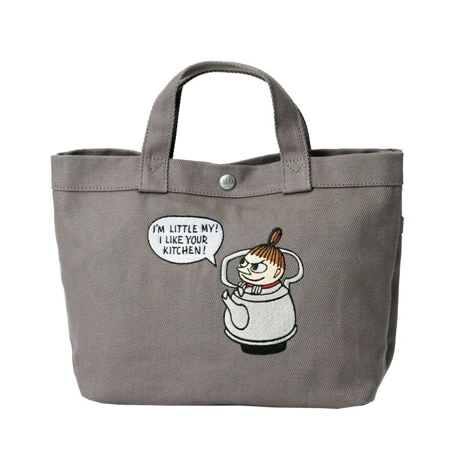 【MOOMIN】 rmck01 ハンドバッグ 手持ち 鞄 バッグ コンパクト コットン ムーミン コンパクト ランチバッグ プレゼント 贈り物 ギフト