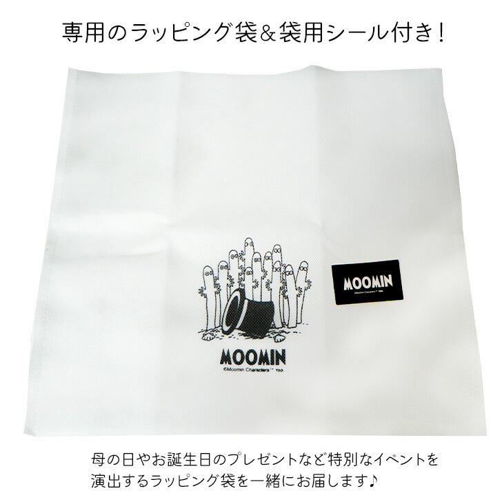 【MOOMIN】RMPA-01 スクエアポーチ ムーミン ミイ ムーミンママ 可愛い プレゼント おすすめ ポーチ 母の日限定 デザインポーチ ファスナー部分 ニョロニョロ 刻印 ラッピング袋とシール付き ギフト 母の日