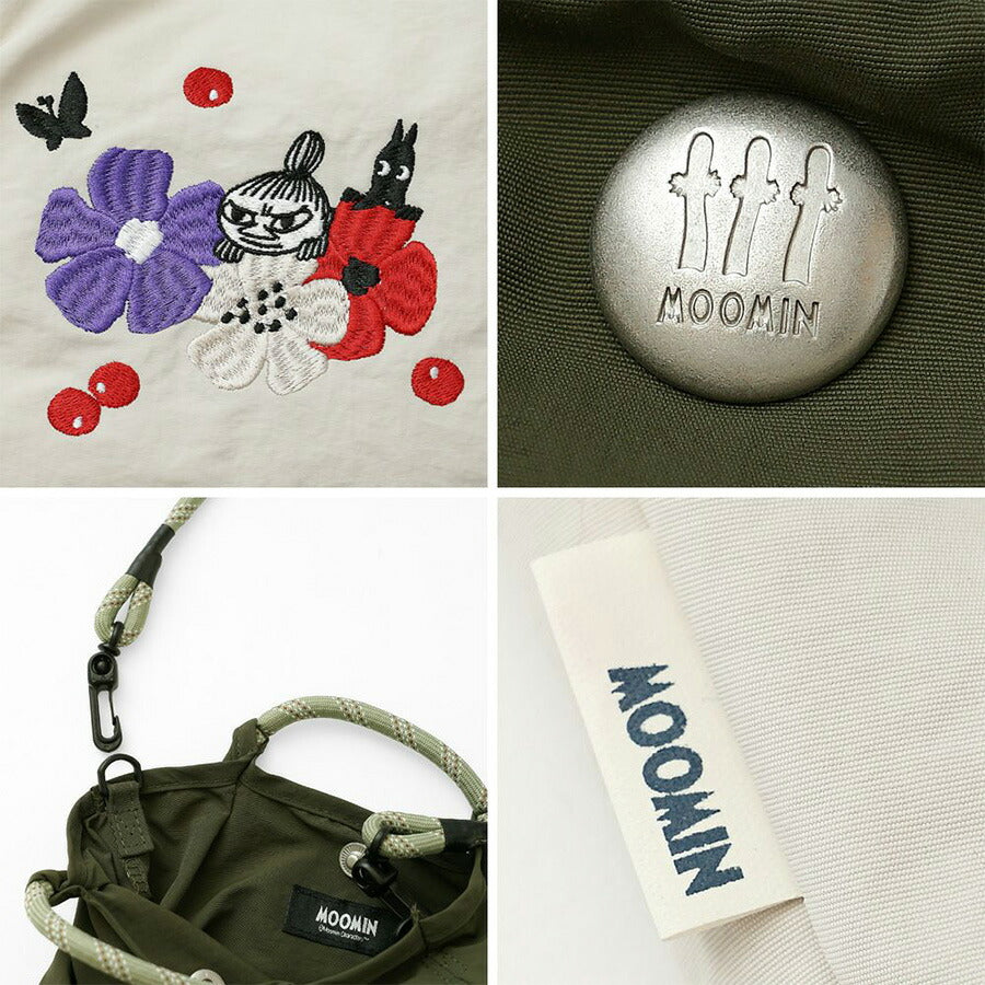 【クリックポスト/時間指定不可】【MOOMIN】rmpk03 ミニショルダートートバッグ 斜め掛け 手持ち キャラクター  レディース プレゼント ギフト ネイビー 母の日