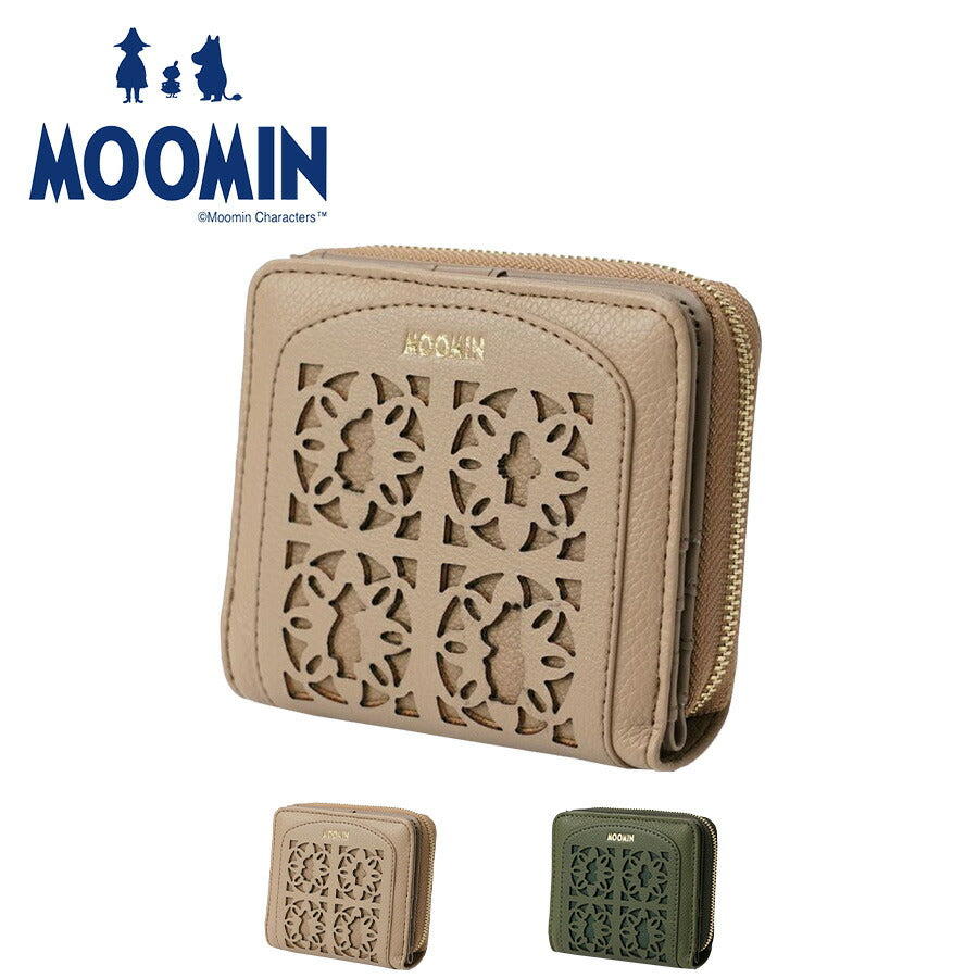 【MOOMIN】 rmps02 折り財布 ウォレット 財布 サイフ さいふ キャラクター ムーミン ミィ スナフキン ニョロニョロ プレゼント 贈り物 ギフト