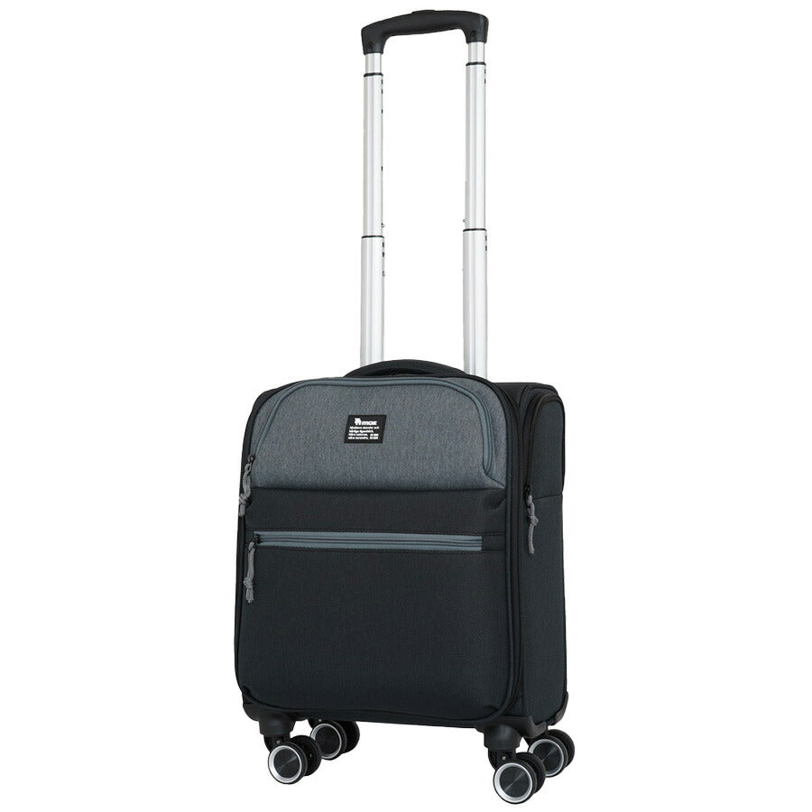 【moz】 mz0239-39 ソフトキャリー 25L コインロッカー対応 機内持ち込み可能 レディース 軽量 国内旅行 かわいい 使いやすい 普段使い プレゼント ブラック