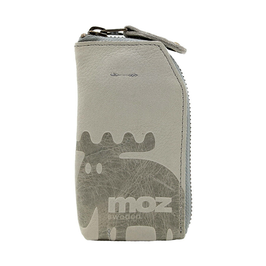 【moz】ZNWE-86074 キーケース 牛革 シンプル モズ グレー グリーン イエロー 使いやすい 普段使い 日常 レディース 母の日 敬老の日 プレゼント ギフト おしゃれ かわいい 便利
