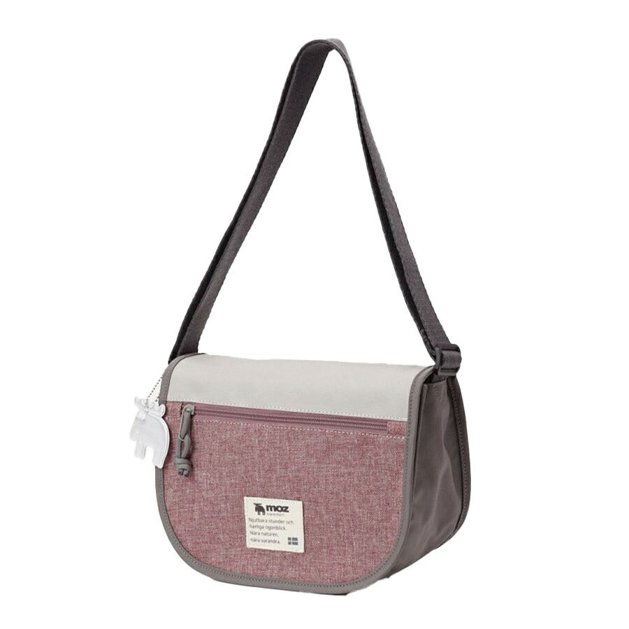 【レターパック配送/時間指定不可】moz モズ フラップミニショルダー ZZEI-24 レディース 女性 北欧 斜め掛け プレゼント ギフト ミニバッグ ショルダーバッグ 軽量 撥水 A5 鞄 おしゃれ 母の日 人気 正規取扱店 送料無料
