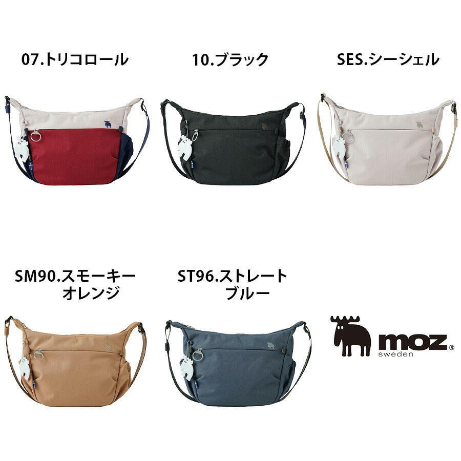 【レターパック配送/時間指定不可】【moz】 zzrk01 ショルダーバッグ 斜め掛け 軽量 使いやすい かばん レディース プレゼント ギフト 母の日 敬老の日 ブラック