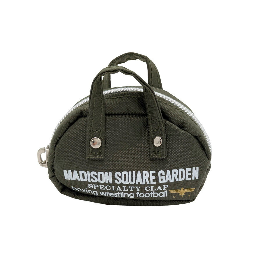 【クリックポスト/時間指定不可】【MADISON SQUARE GARDEN】432-141 ミニマルポーチ 小物ケース カラビナ付き マジソンバッグ ユニセックス ギフト ブラック