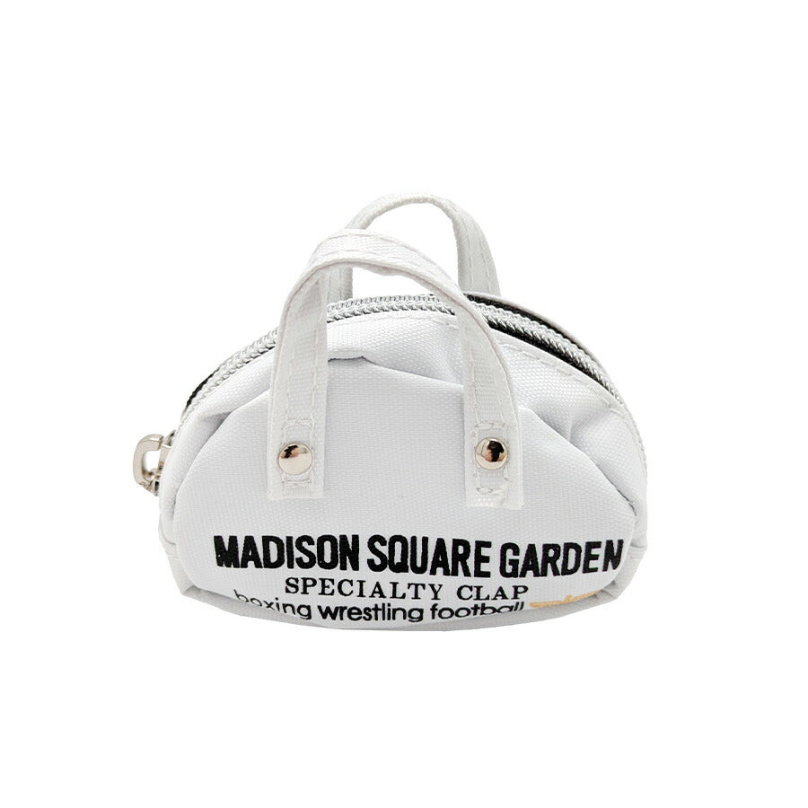 【クリックポスト/時間指定不可】【MADISON SQUARE GARDEN】432-141 ミニマルポーチ 小物ケース カラビナ付き マジソンバッグ ユニセックス ギフト ブラック