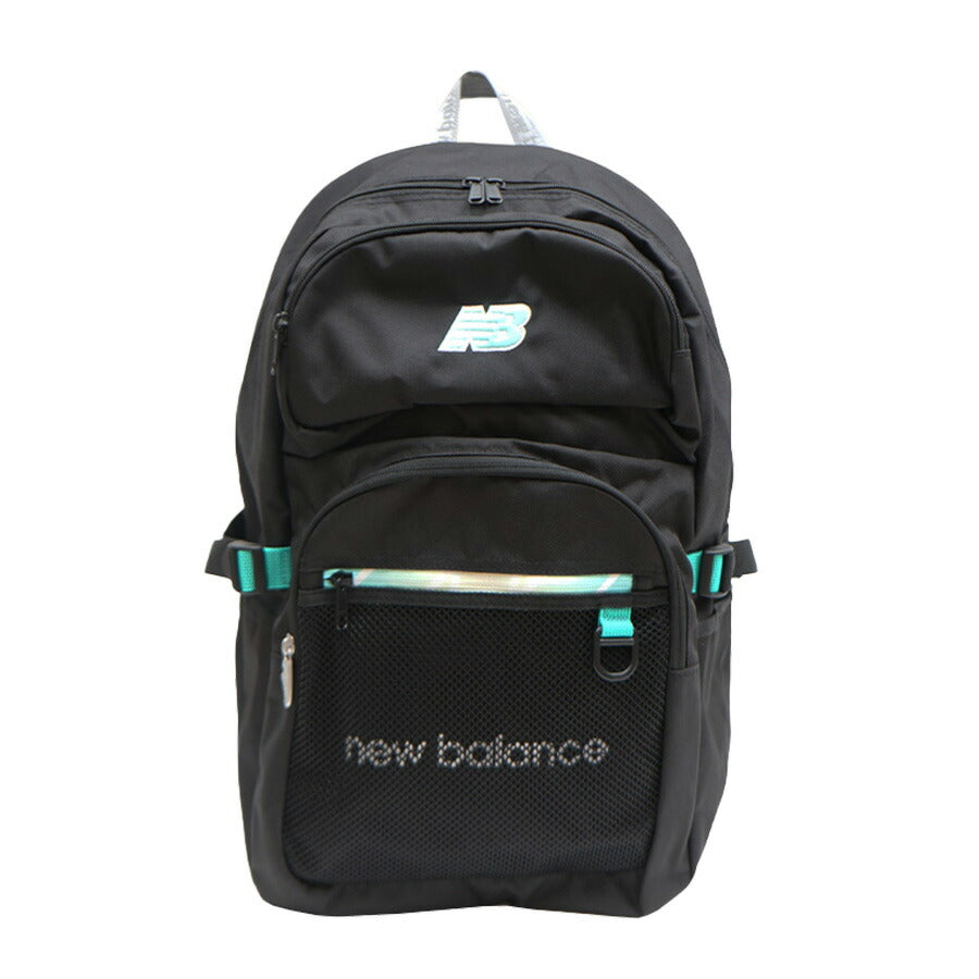 【New Balance】リュック 大容量 ニューバランス ポリエステル リュック LAB45694 普段使い 日常使い デイリーユース タウンユース 男女兼用 ユニセックス お手頃 使いやすい 便利 定番 人気 売れ筋 おすすめ プレゼント ホワイト グリーン ブルー パープル