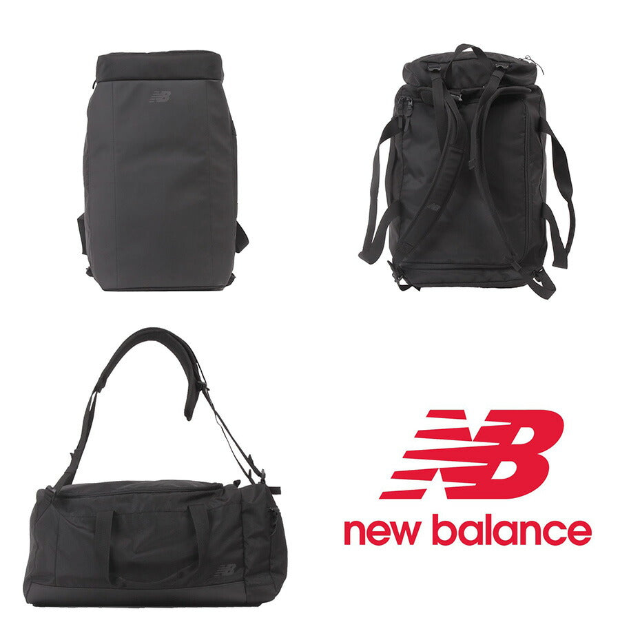 【New Balance】リュック 大容量LAB45701 ボストンリュック 鞄 ユニセックス FIELD DAYシリーズ かばん カバン 鞄 バッグ シンプル 2WAY ニューバランス ブラック グレー 使いやすい かっこいい おしゃれ お出かけ 大容量 ジム アウトドア 普段使い 日常 大容量