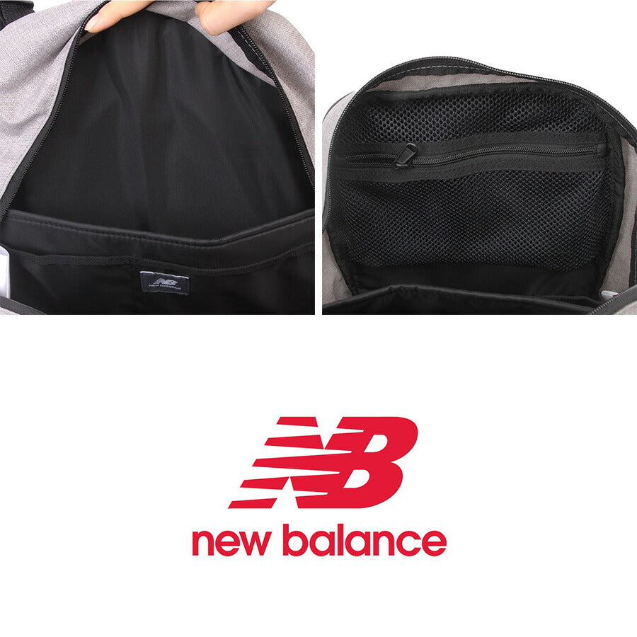 【New Balance】リュック 大容量LAB45703 リュック かばん ユニセックス FIELD DAYシリーズ かばん カバン 鞄 バッグ シンプル ニューバランス ブラック グレー 使いやすい かっこいい おしゃれ お出かけ ジム アウトドア 普段使い 日常 通勤 通学