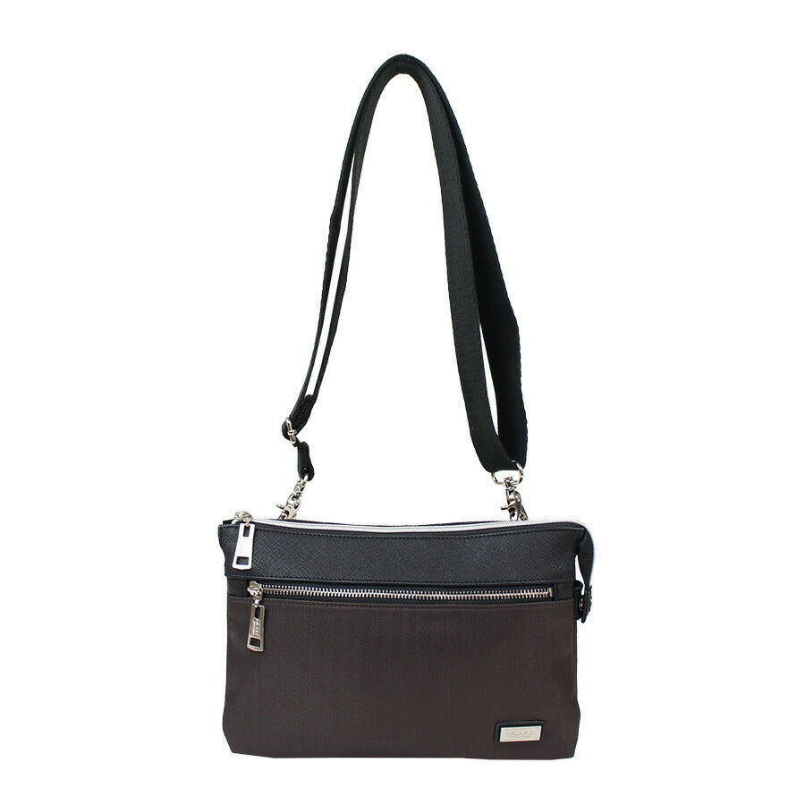 【正規取扱店】NICOLE ニコル ニューアーバン シリーズ NIL227 クラッチバッグ ショルダーバッグ 2way マチなし コンパクト ブランド おすすめ おしゃれ シンプル 黒 ブラック 紺 ネイビー 合皮 サフィアーノ調 トレンド 送料無料 プレゼント