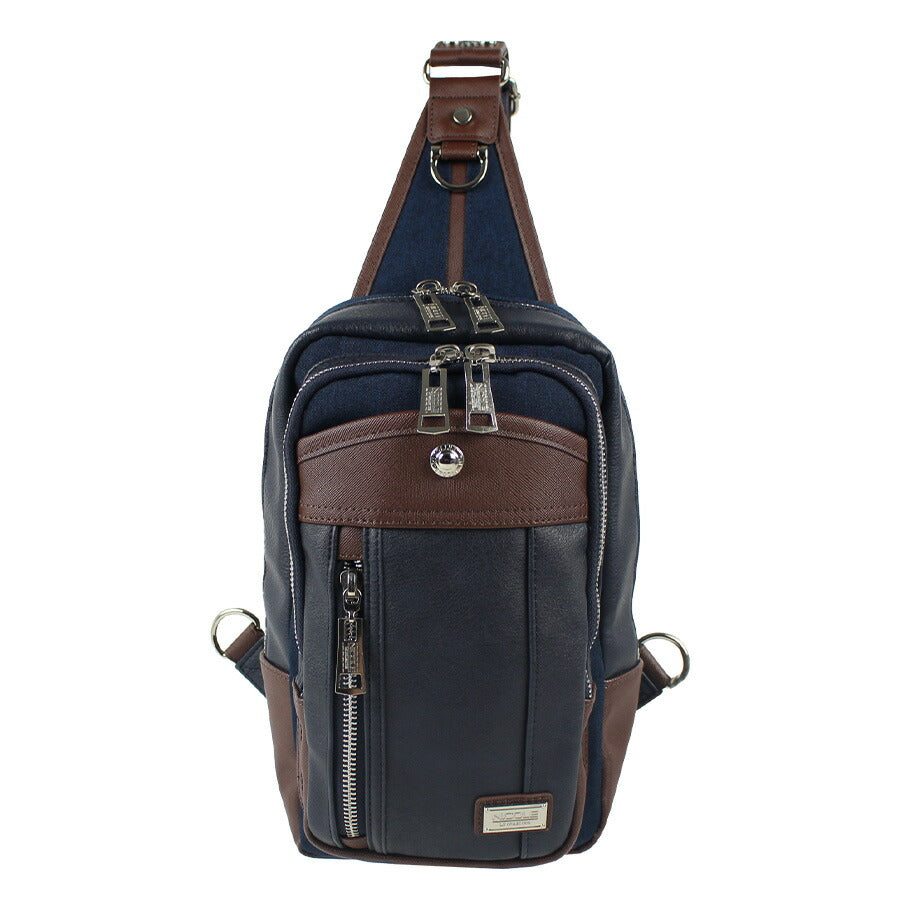 【NICOLE】NIL285 フォーカス ワンショルダー 斜め掛け メンズ かばん カバン 鞄 バッグ ショルダー シンプル ニコル ブラック キャメル ネイビー 使いやすい かっこいい おしゃれ お出かけ 普段使い 日常 大人 父の日 敬老の日