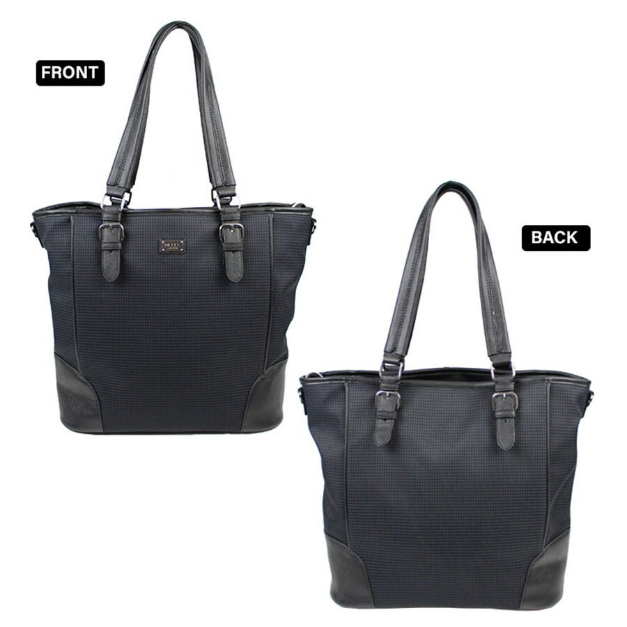 【正規取扱店】NICOLE ニコル ニューアーバン シリーズ NIL231 トートバッグ ショルダーバッグ 2way 大容量 ブランド おすすめ おしゃれ シンプル 黒 ブラック 紺 ネイビー 合皮 サフィアーノ調 トレンド 送料無料 プレゼント