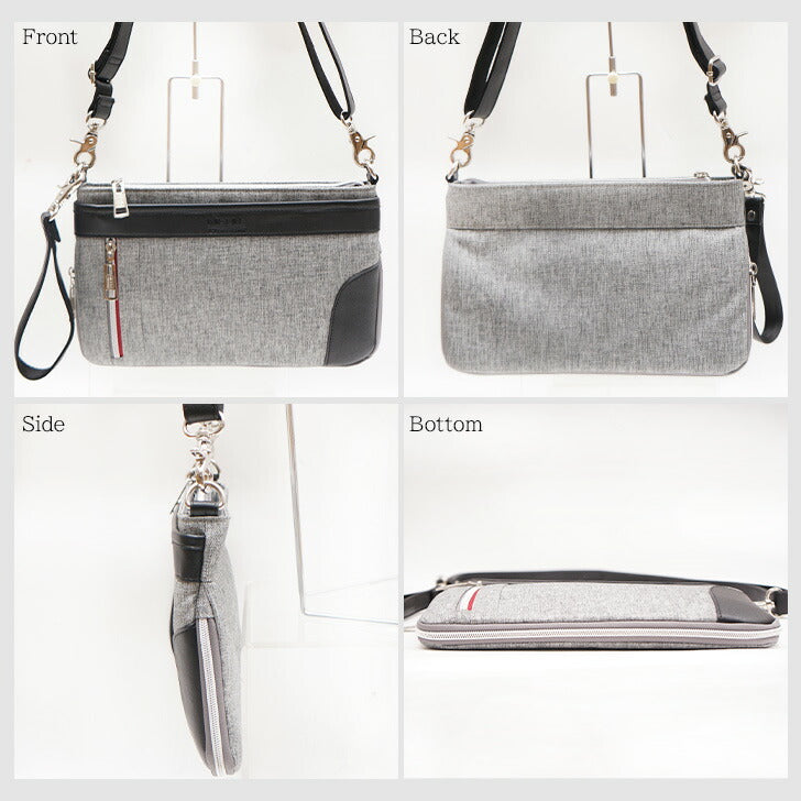 【正規取扱店】NICOLE ニコル オデッセイ シリーズ NIL277 クラッチバッグ ショルダーバッグ 2way マチなし コンパクト ブランド おすすめ おしゃれ シンプル 黒 ブラック 紺 ネイビー 合皮 サフィアーノ調 トレンド 送料無料 プレゼント