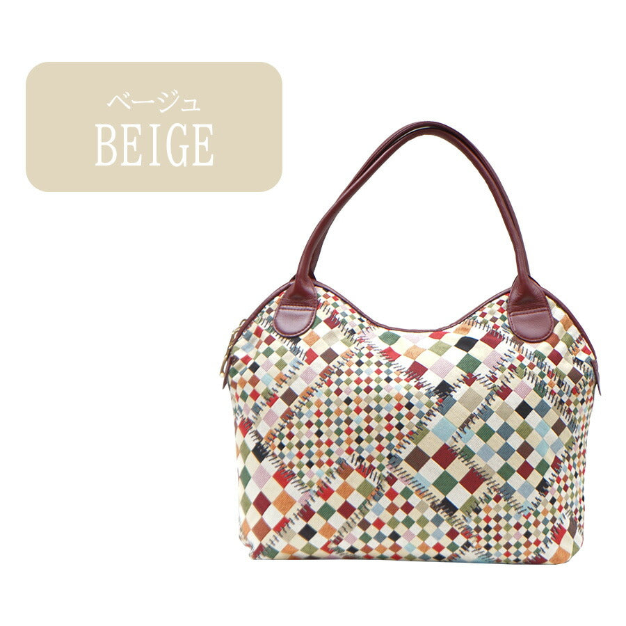 【当店オリジナルエコバッグプレゼント中！】【NATURALBAG】6788 トートバッグ かばん 手持ち カバン 鞄 バッグ トート 軽量 軽い 普段使い お出かけ 買い物 ナチュラルバッグ かわいい おしゃれ プレゼント ギフト 誕生日 母の日 敬老の日 日本製