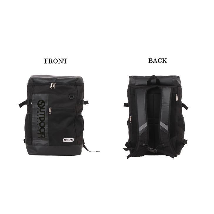 OUTDOOR PRODUCTS アウトドアプロダクツ TORRANCE3SERIES トーランスシリーズ バッグパック ODA015 スクエア リュックサック リュック 30L デイパック スクール 部活 ジム 習い事 学生 シンプル 高校生 中学生 送料無料