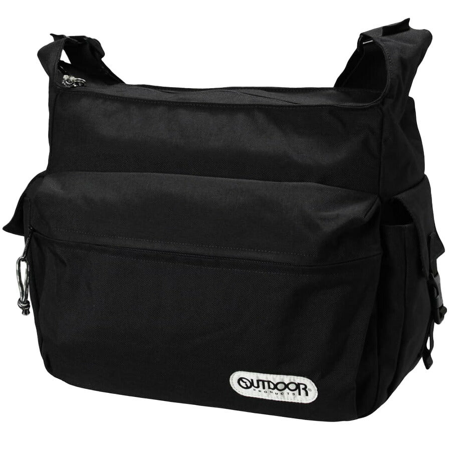 【OUTDOOR PRODUCTS】61512 マザーショルダーバッグ 斜め掛け かばん カバン 鞄 バッグ シンプル アウトドアプロダクツ ブラック グレー ベージュ ワイン ネイビー 使いやすい かわいい おしゃれ 普段使い 大容量 ユニセックス