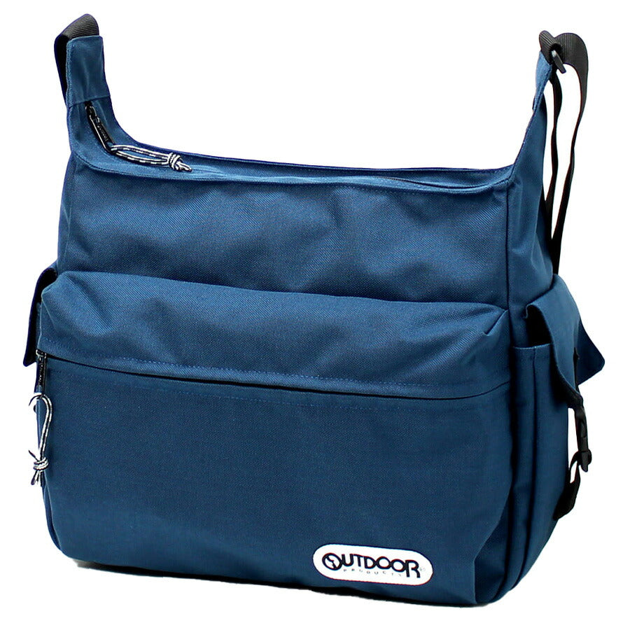 【OUTDOOR PRODUCTS】61512 マザーショルダーバッグ 斜め掛け かばん カバン 鞄 バッグ シンプル アウトドアプロダクツ ブラック グレー ベージュ ワイン ネイビー 使いやすい かわいい おしゃれ 普段使い 大容量 ユニセックス