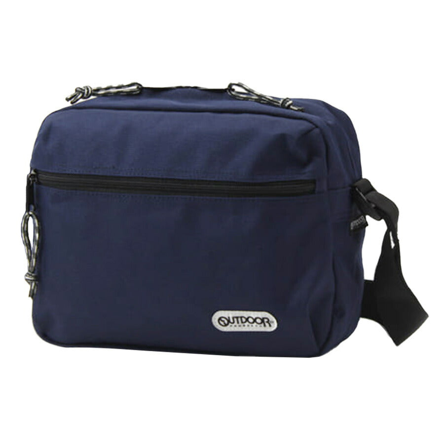 【OUTDOOR PRODUCTS】62319 横型ショルダーバッグ 斜めがけ かばん カバン 鞄 バッグ シンプル アウトドアプロダクツ ブラック グレー ライトピンク ネイビー ラベンダー ロイヤルブルー スター 使いやすい かわいい おしゃれ 普段使い