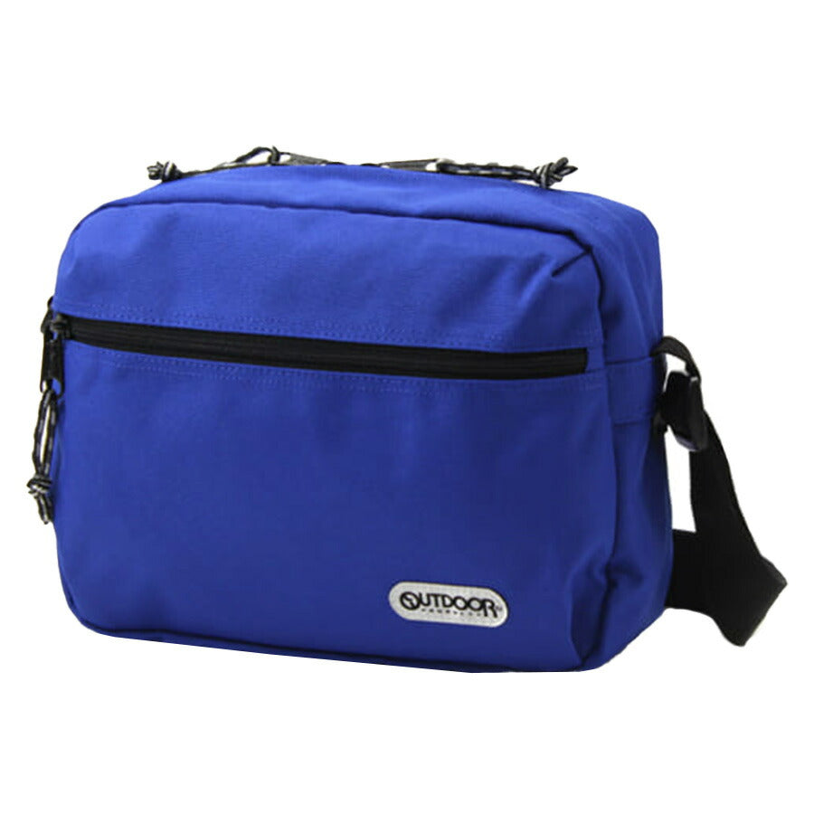 【OUTDOOR PRODUCTS】62319 横型ショルダーバッグ 斜めがけ かばん カバン 鞄 バッグ シンプル アウトドアプロダクツ ブラック グレー ライトピンク ネイビー ラベンダー ロイヤルブルー スター 使いやすい かわいい おしゃれ 普段使い