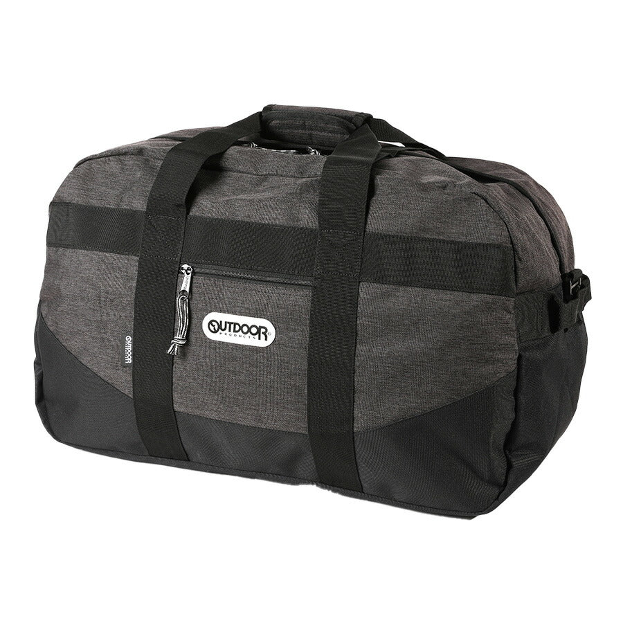 【OUTDOOR PRODUCTS】62372 ダッフルバッグL 2WAY 斜めがけ 手持ち かばん カバン 鞄 バッグ シンプル アウトドアプロダクツ ブラック グレー ベージュ ネイビー 修学旅行 旅行 使いやすい かわいい おしゃれ 普段使い 大容量