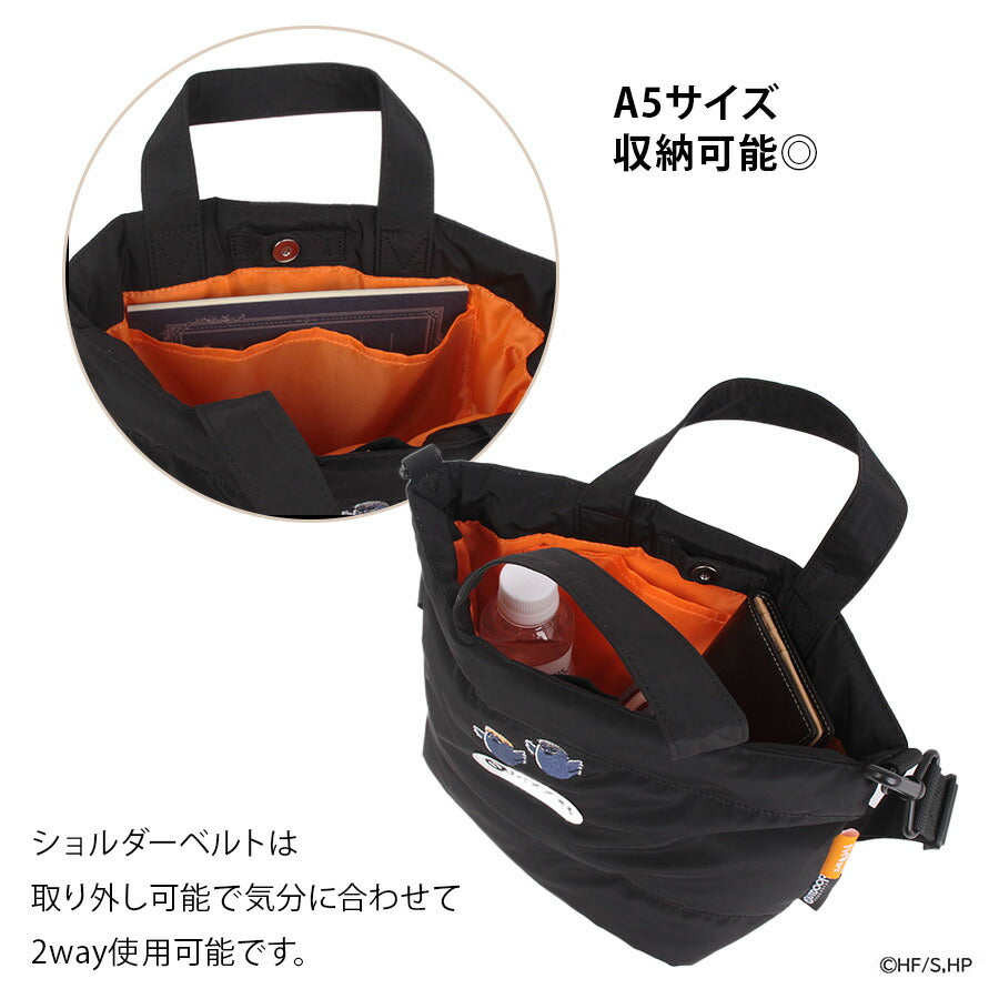 【OUTDOOR PRODUCTS】ODHQ42 ハイキュー ボンディンミニトートバッグ アウトドアプロダクツ 烏野高校/ブラック 音駒高校/レッド 稲荷崎高校/アイボリー 使いやすい 普段使い 日常 ユニセックス コラボ キャラクター