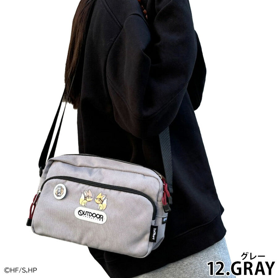 【クリックポスト/時間指定不可】【OUTDOOR PRODUCTS】hq07 ハイキュー ショルダーバッグ ODHQ03 斜め掛け キャラクター アニメ ユニセックス ギフト ブラック