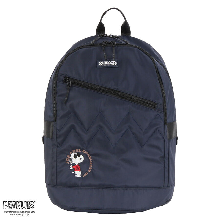 【OUTDOOR PRODUCTS】ODB023 ピーナッツ リュック レディース かばん 鞄 カバン バッグ アウトドアプロダクツ ブラック ベージュ カーキ ネイビー スヌーピー コラボ 使いやすい 普段使い おしゃれ かわいい