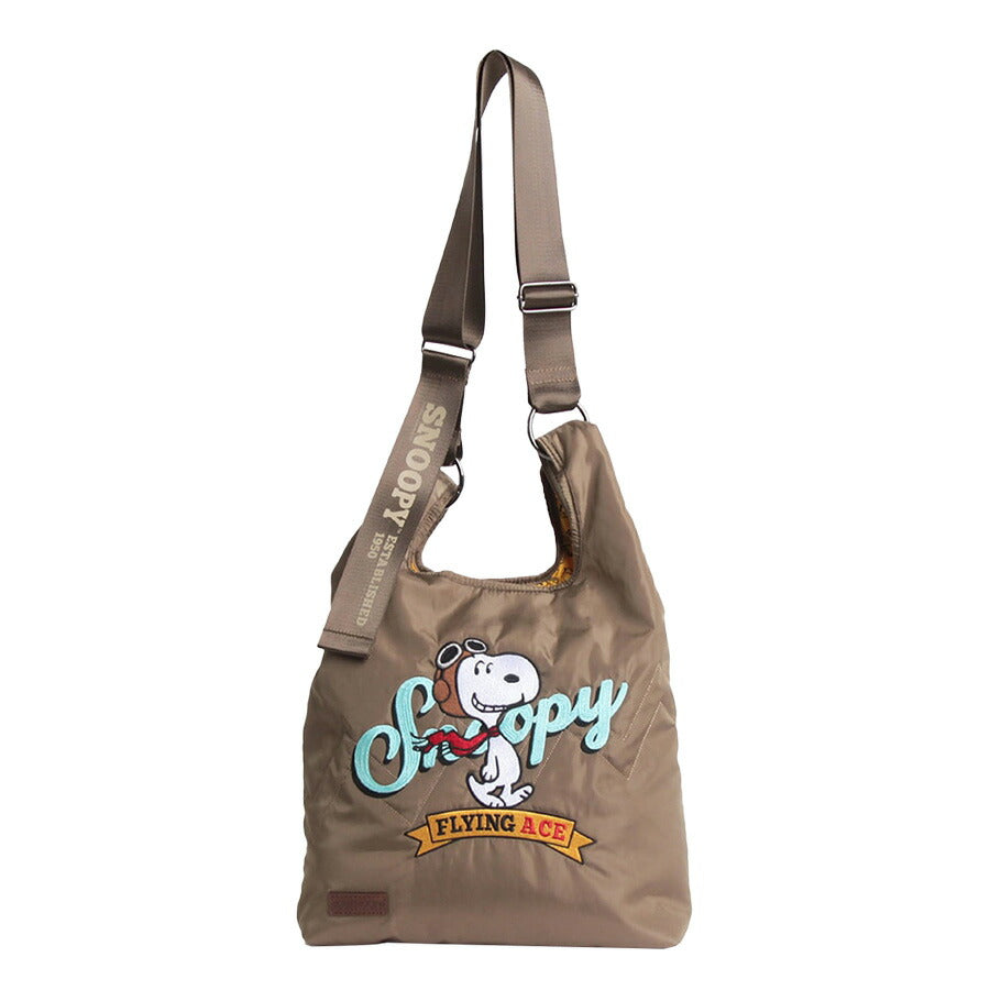 【outdoor products】odb032 ピーナッツ 2WAYショルダー 斜め掛け かばん キャラクター 使いやすい 普段使い かわいい レディース ギフト プレゼント ブラック