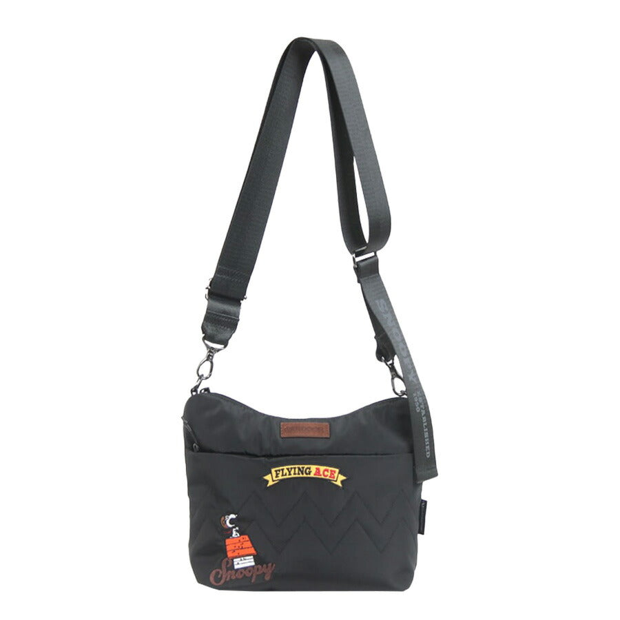 【レターパック配送/時間指定不可】【outdoor products】odb033 ピーナッツ ショルダー 斜め掛け かばん キャラクター レディース ギフト プレゼント ブラック